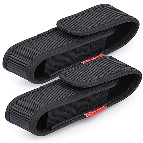 Moobibear 2-Pack Nylon Flashlight Holster