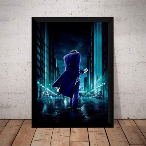 Quadro Coringa Joker Filme Batman Cavaleiro Das Trevas