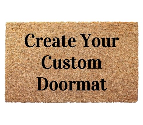 clicked craft Create Your Personalized Doormat - New Home Gift