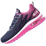 QAUPPE Womens Breathable Tennis Sneakers Comfortable Lightweight Air Running Sport Walking...
