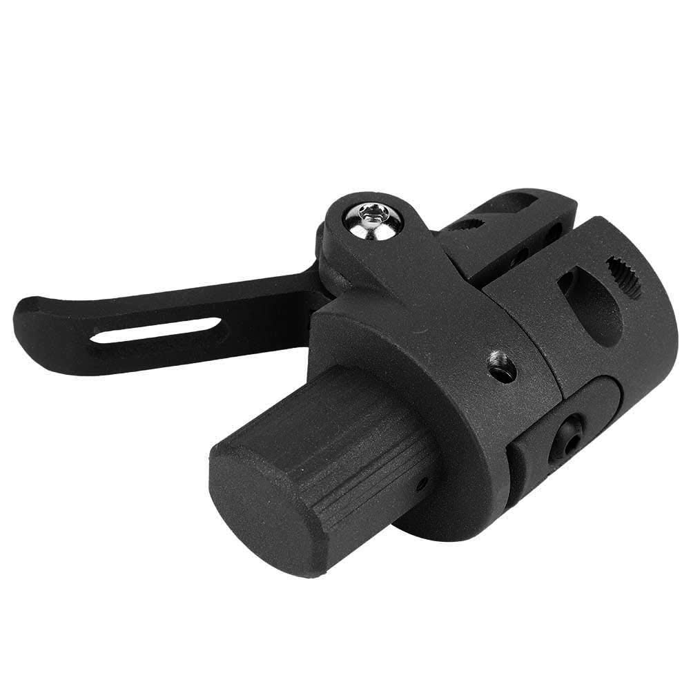 KIMISS Base de Poste Plegable, Repuestos para Xiaomi M365 Scooter Eléctrico Xiaomi Reemplazo de Scooter Eléctrico Ninebot Pole Base Scooter (Negro)