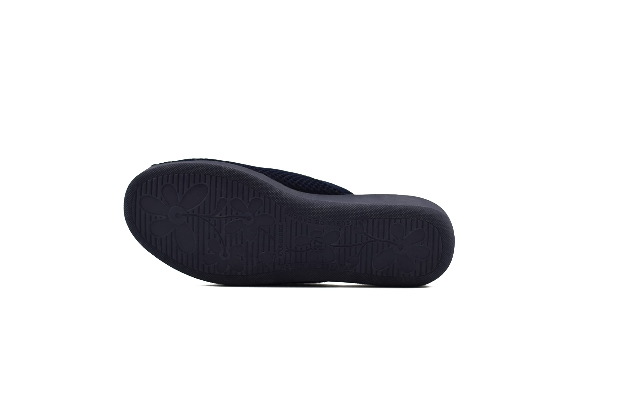 Zapatillas de Casa Mujer Verano Primavera, Zapatos Cómodos Rejilla Cuña Multicolor Punta Abierta y Cerrada Anatómica Fabricado en España Talla 35-41