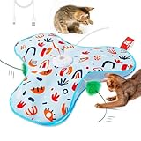 Facile à Nettoyer et Durable: Conçu pour éviter l'accumulation de saleté, ce jouet interactif pour chat encourage un espace plus propre pendant le jeu de votre animal. Son processus de remplacement intuitif assure une utilisation durable, permettant aux chats de rester heureux sans compromettre la sécurité ou la commodité. Le jouet interactif pour chat combine ainsi simplicité d'entretien et longévité, pour un divertissement fiable et hygiénique dans votre maison.