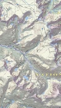 Map Southern Rocky Mountain National Park & Indian Peaks Wilderness Trail Map, 6th Edition Book