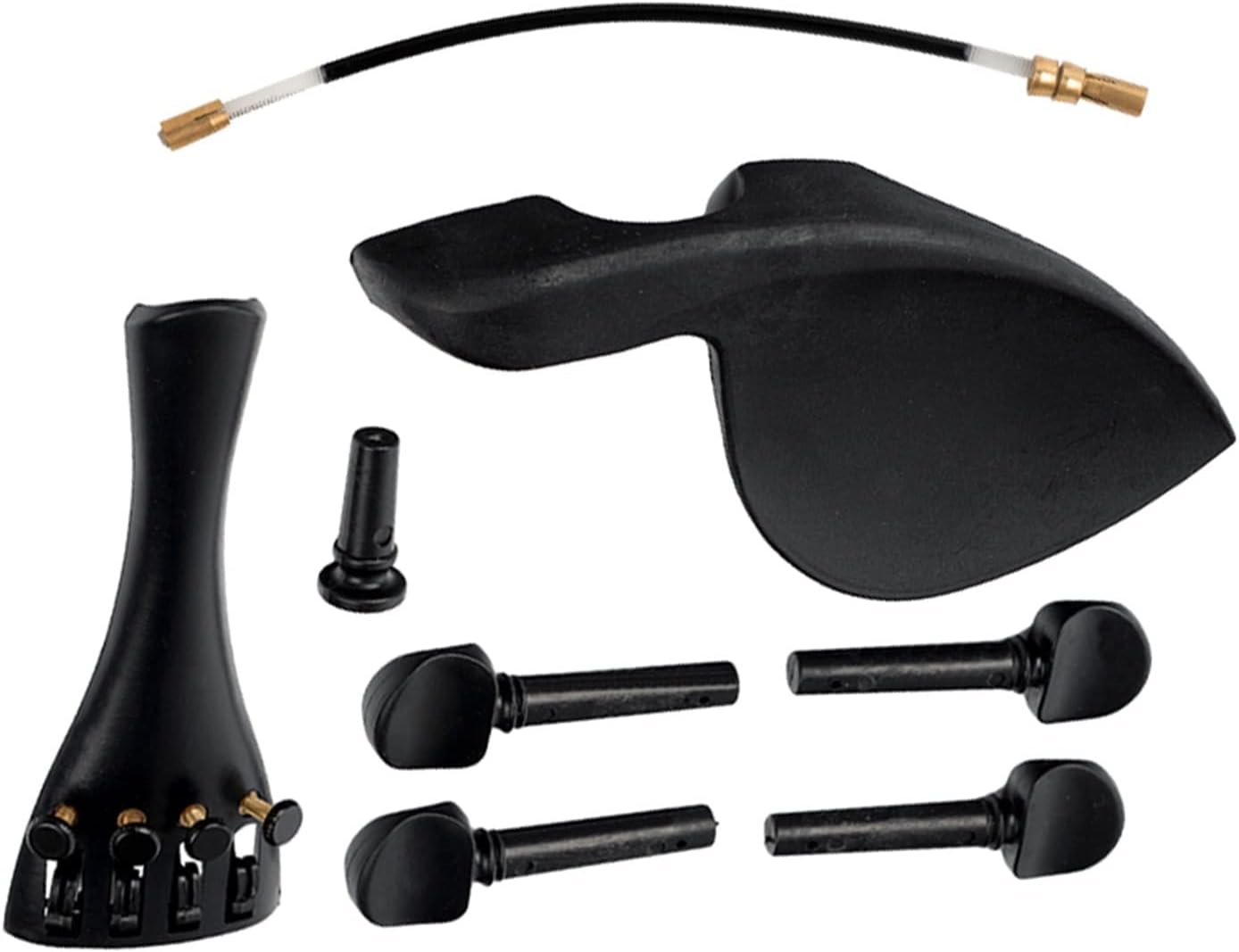 MVRVMV Plastic Violin Tailpiece Set Including Tailpiece