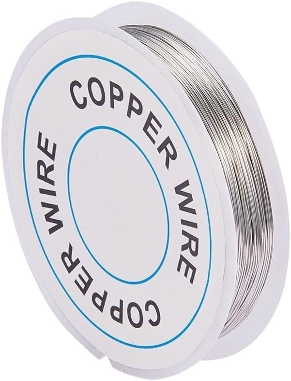 Alambre de diseño de joyería con acabado de metal dorado de alta fidelidad
