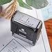 Custom Signature Stamp - Self Inking Personalized Signature Stamp | Choose Ink Color | Great for Signing Legal Documents, Checks and Other Paperwork at Home and at Work (Large)