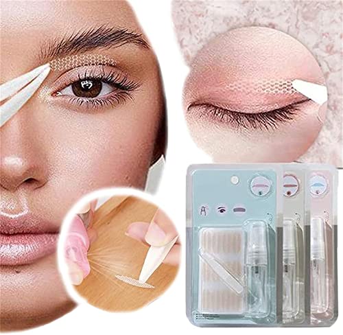 Invisible Eye-Lifting by Sticked,Instant Double Eyelid Tape Eye Lid Lifters Tape,Natural Invisible Single Side Eyelid Tape Stickers,Both Side Sticky Instant ​Eye Lid Lift Strips (L-6x30mm) Cover
