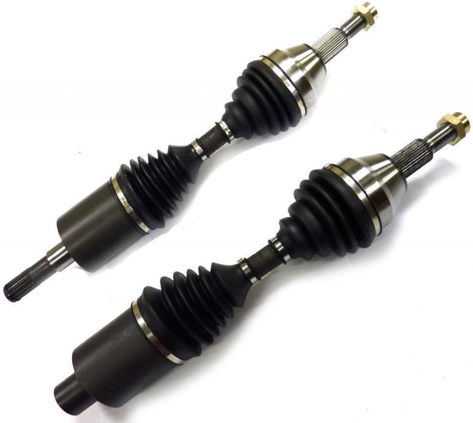 DTA DC21372138 front Left Right Pair - 2 New Premium CV Axles (Drive Axle Assembly) Compatible with 2007-2011Nitro; 2008-2012 Jeep Liberty