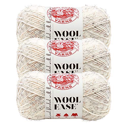 Image of (3 Pack) Lion Brand Yarn Wool-Ease Yarn, Wheat