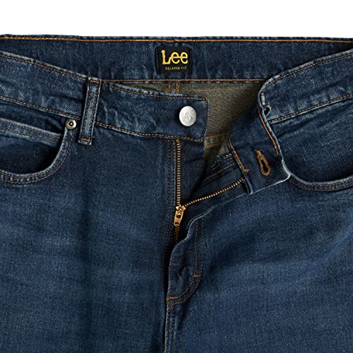 Lee Legendary Relaxed Straight Jeans für Herren, groß und groß, Nachtschatten (Night Shade), 46W / 30L – Ansicht 6
