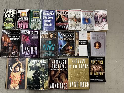Anne Rice 18 Novel Collection Complete Vampire Chronicles and Mayfair Witches