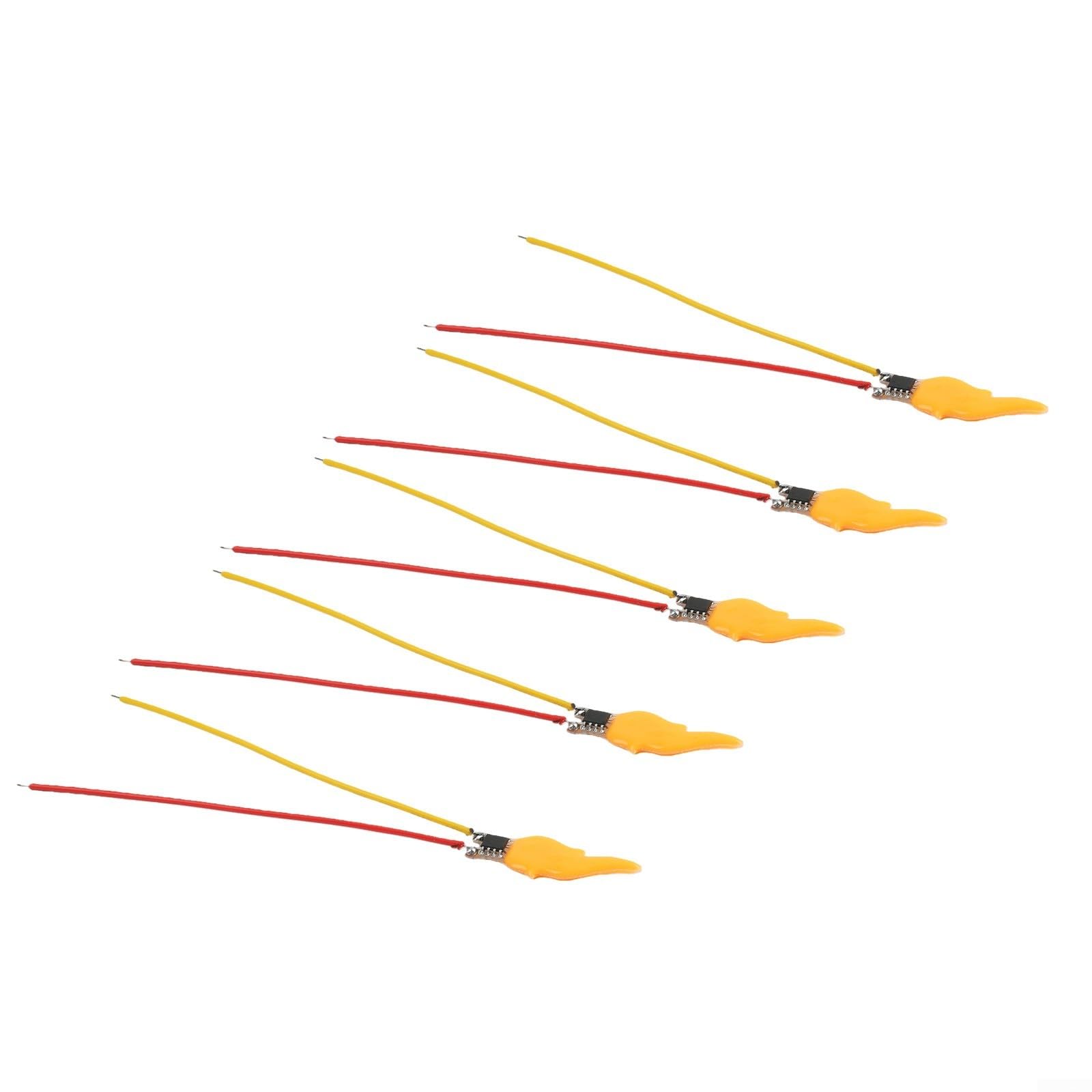 Opatiny LED Flickering Candle Light 3V-5V Flame Effect Bulb(5pk)