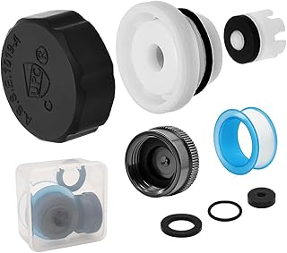 UPC ASSE 1019 A Repair kit,1PCS Outdoor Faucet Repair Kit,1PCS Vacuum Breaker repair kit with 1PCS 3/4"GHT Garden Hose End Cap(Black)