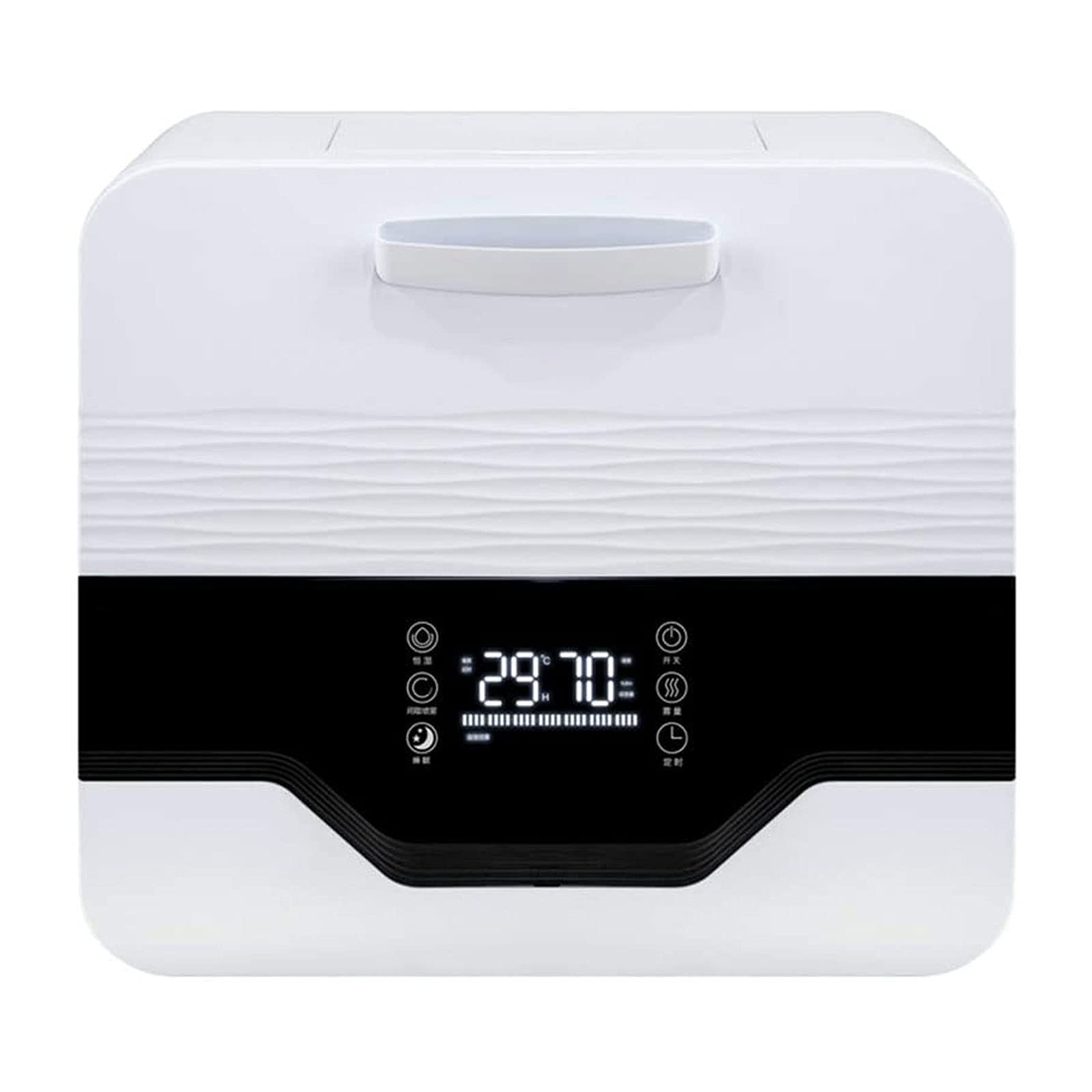 Cool Mist Humidifier for Bedroom Wall-Mounted - Filterless Small Ultrasonic Quiet - Large Room Home Air Vaporizer for
