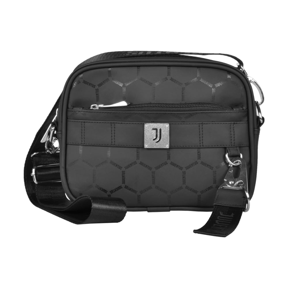 BORSELLO PU STAMPATO TRACOLLA REMOVIBILE Est.100% PU Int.100% PL 133422 JUVENTUS