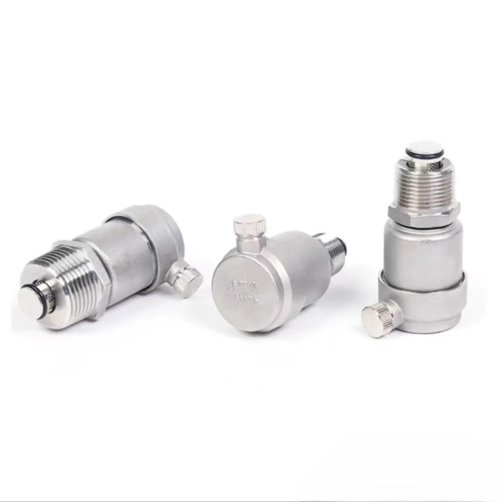 1/2" 3/4" 1" BSPT Außengewinde 304 Edelstahl Automatisches Luftdruck-Entlüftungsventil Sicherheitsablassventil Druckentlastungsventil(1/2")