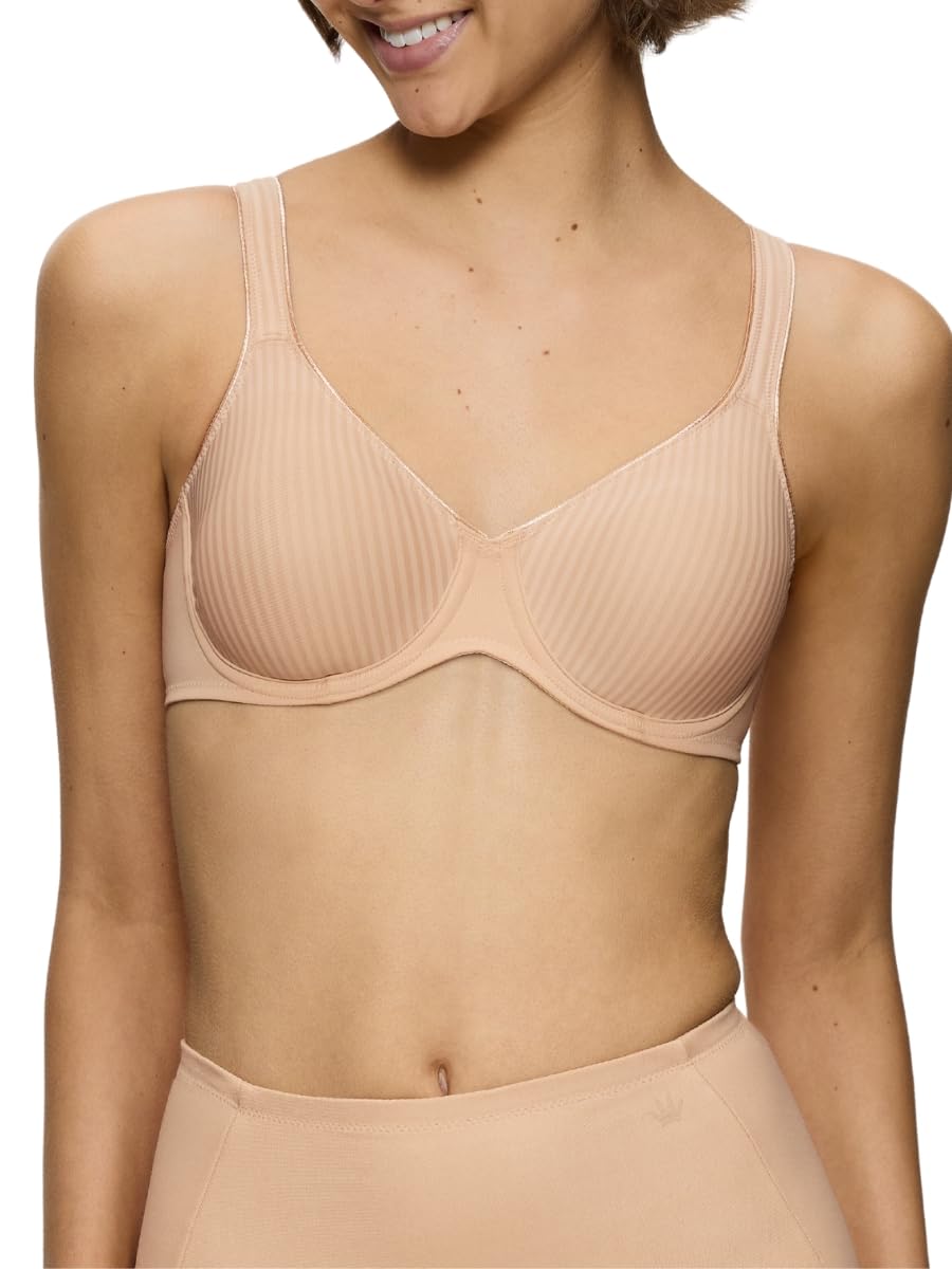 Triumph Bügel-BH Modern Soft+Cotton W, Gr. 95 Cup B, Beige