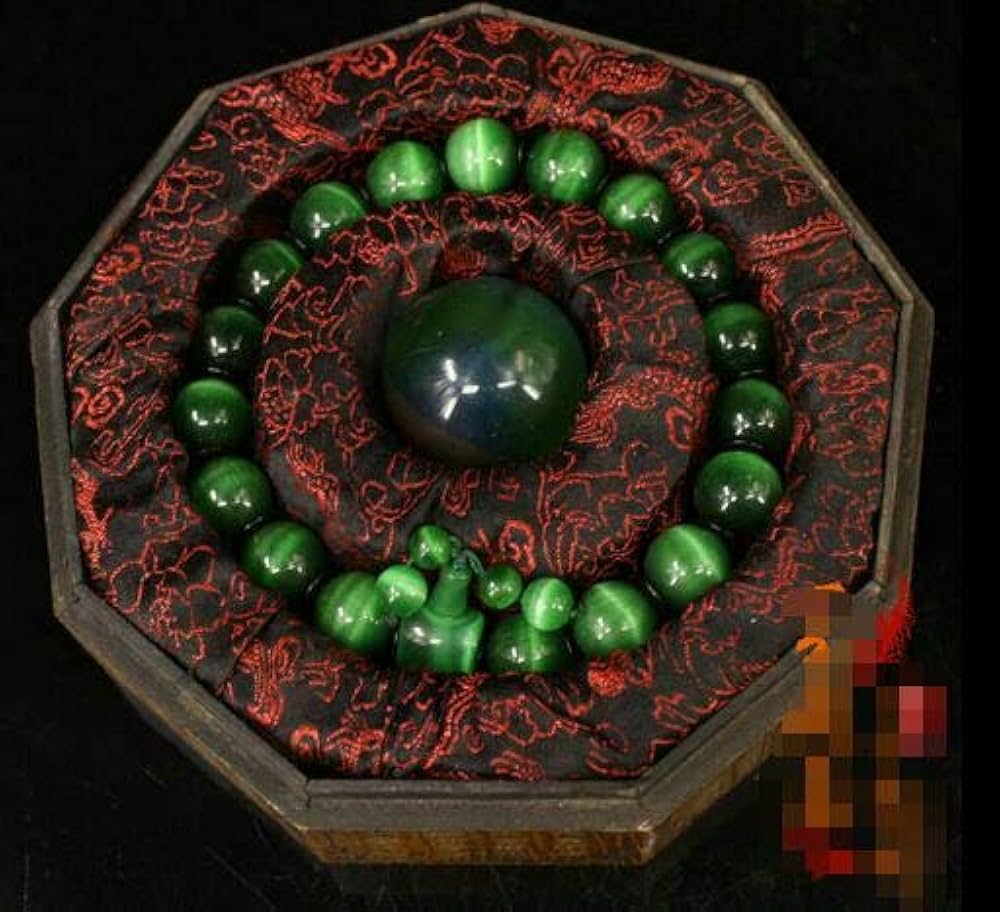 古玩雑項清代老猫眼石円珠老手串女文玩骨董品コレクション老物件 古玩雑項清代老猫眼石円珠老手串女文玩骨董品コレクション老物件