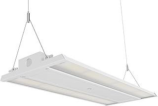 HYPERLITE 210W LED Linear High Bay Light: 0-10V Dimmable 33600LM 5000K Shop Lights AC120-277V - 2FT Linear Light for Warehouse Workshop Garage UL Listed