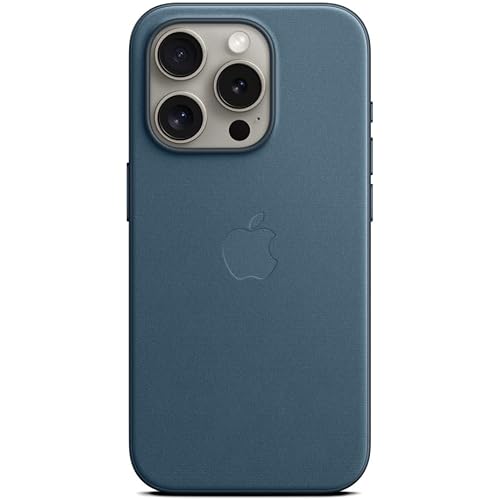 Apple iPhone 15 Pro FineWoven Case with MagSafe - Pacific Blue
