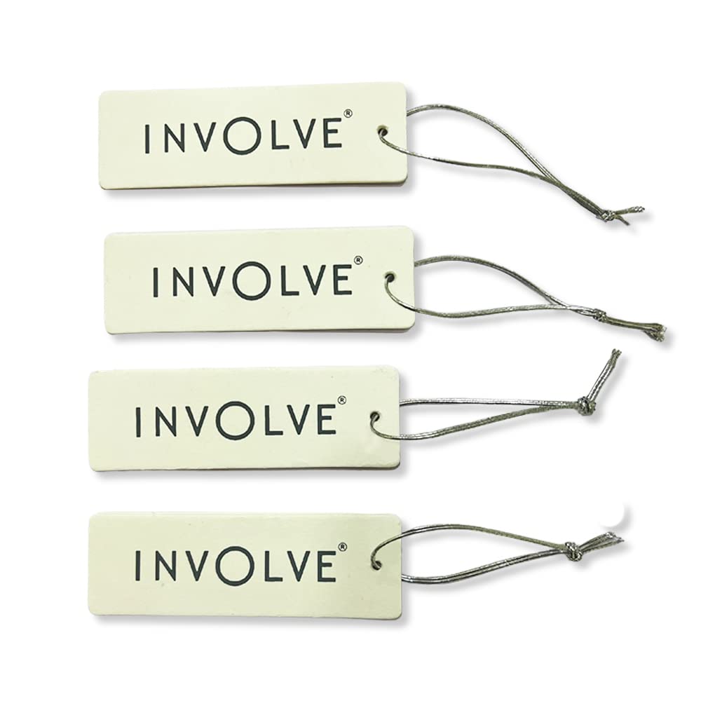 Involve your senses Dry Tag : Unscented Hanging Cards - 4 Pcs - Bar