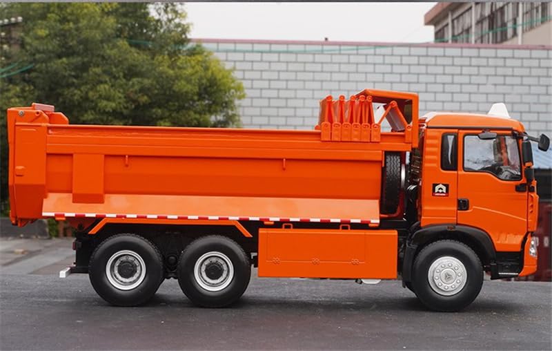 for Sinotruk FOR HOWO TX DUMP TRUCK Orange color 1/24 Truck Pre