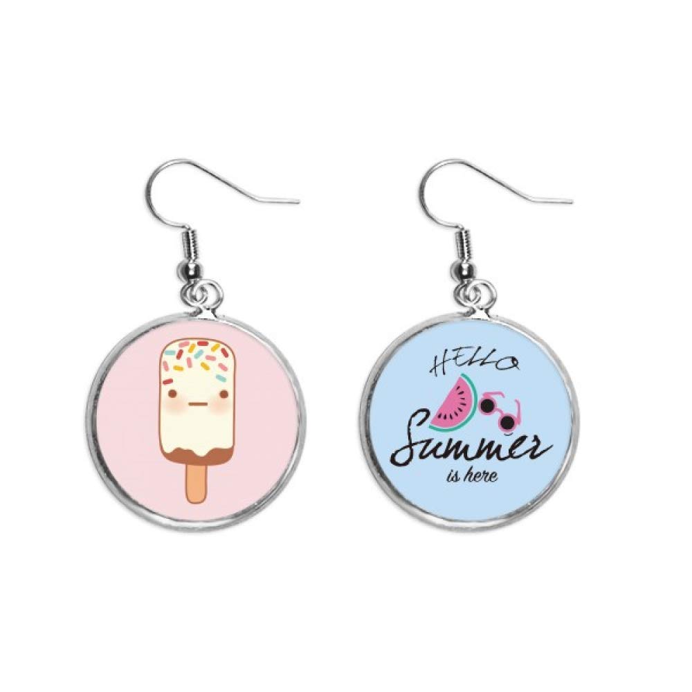 Pendientes de sandía y chocolate helado para lucir en la playa este verano 5