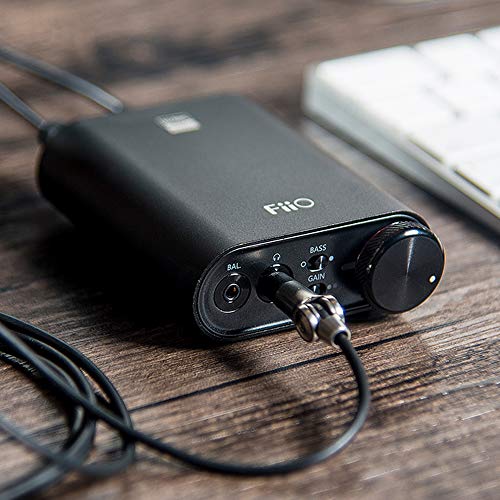 FiiO Amplificador de fone de ouvido DAC USB tipo C K3