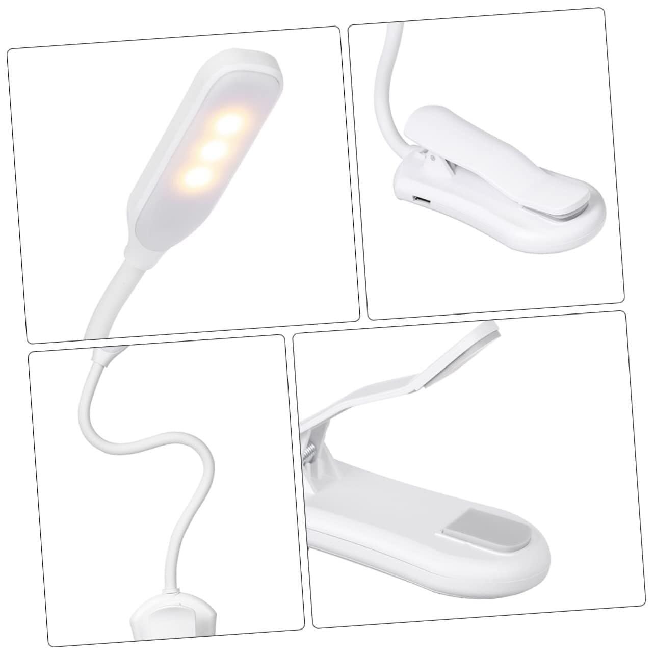 Lampka biurkowa z ochroną oczu USB do ładowania, lampka biurkowa do czytania na biurku, lampka nocna dotykowa, lampka do czytania z gęsią szyją