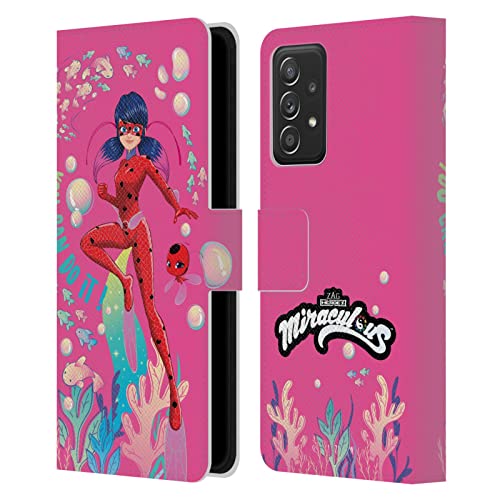 Housse Galaxy A52 Miraculous anti-choc étui portefeuille