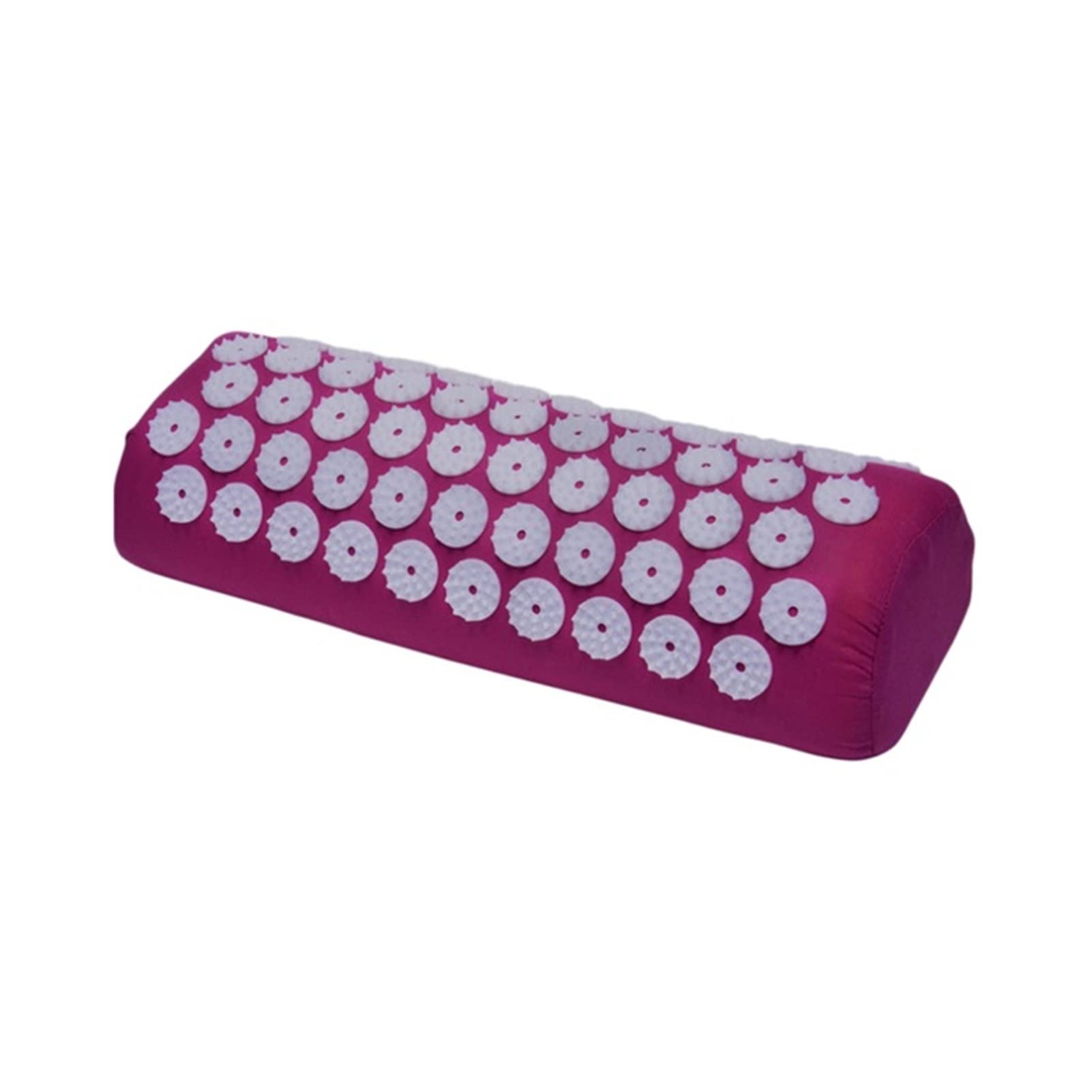 Coussin Massant ECO ACUPRESSURE ACUPRESSURE Massager Tapis d'acupuncture en lin Naturel Tapis d'acupuncture + Oreiller Back Reflexology Point de déclenchement Massage Soulagement du stress Coussin Mas