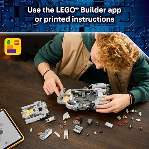 LEGO Star Wars Anzellan Starship 75445 | Building Toys for Boys & Girls, Ages 9+, Build & Display Set, Kids Bedroom & Desk Decor, 701 Pieces, Star Wars Gifts - image 6