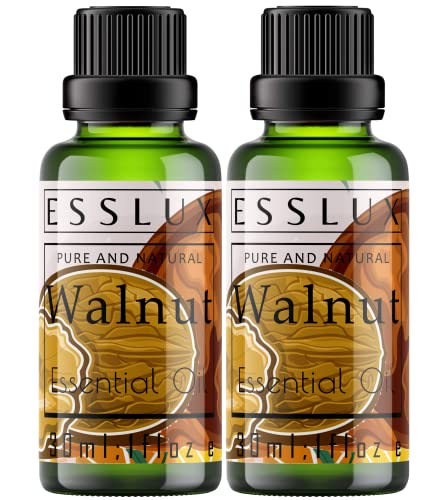 Image of Esslux Walnut Essential Oil - Pure Natural & Therapeutic Grade & Aromatherapy - 90 ML