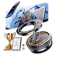 JDBL 8.0 Upgrade Magnetische Handyhalterung Auto Magnet【Stabilisierung-98% weniger Vibration】For Magsafe Autohalterung【Militär-Titanrahmen-5000x kratzfest】360° + 180° Freiheit Für iPhone 17 16 15 14