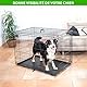 Fortressoo XL Transportbox für mittelgroße Hunde, 107 x 71 x 77 cm, faltbar, 2 Türen, abnehmbare Platte, Verwendung im Innenbereich, Paitsy