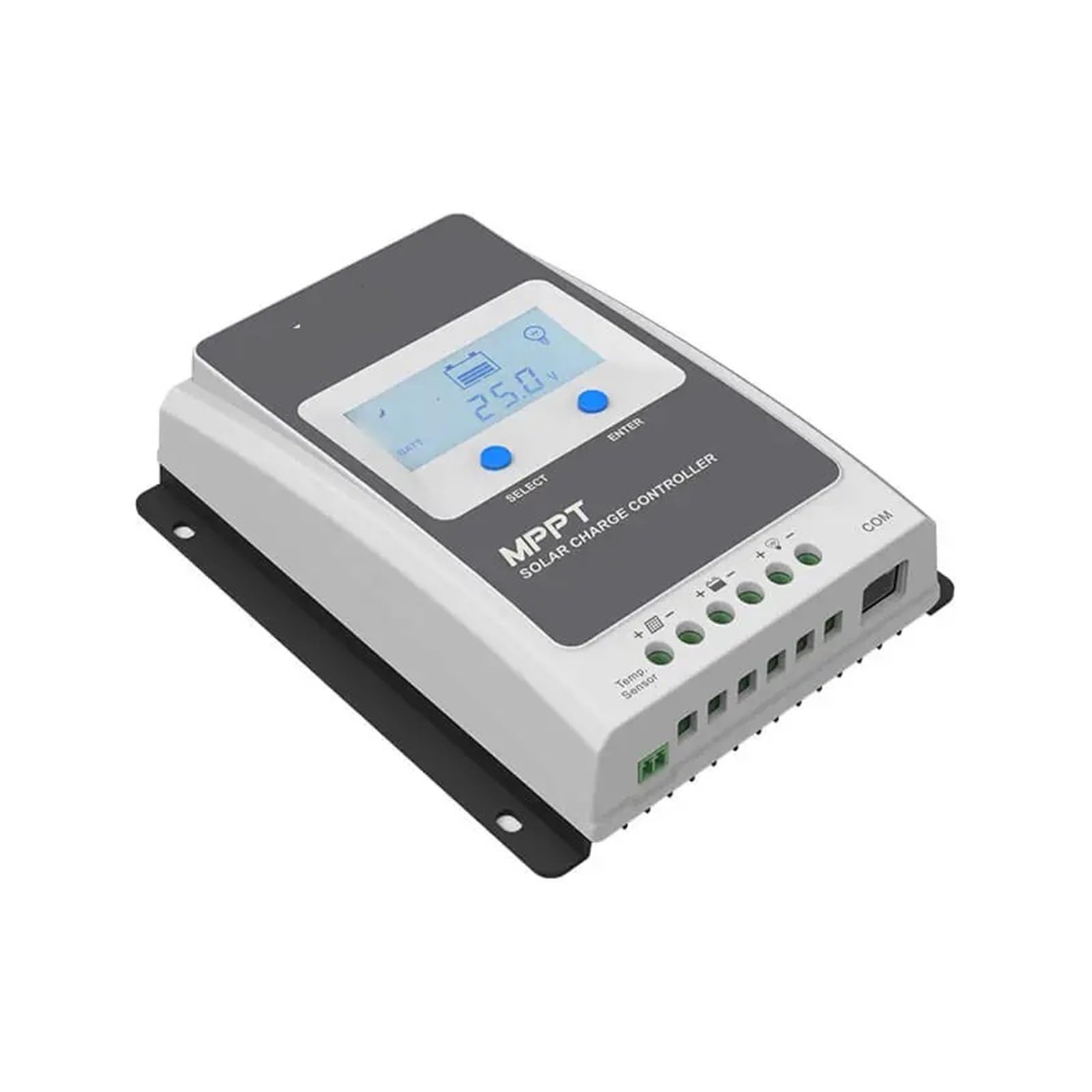 Controlador de Carga Solar Tacer3210AN G3 30A MPPT Controlador de Carga Solar 12V 24V Regulador MPPT for vehículos recreativos
