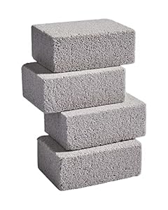 Grill Brick Block 4Pcs Grill Cleaning Brick Grill Stone Pumice Cleaning Block BBQ Cleaning Tool, Remove Oil Stains for Grilling Barbeque Griddle Flat Top Grill Racks