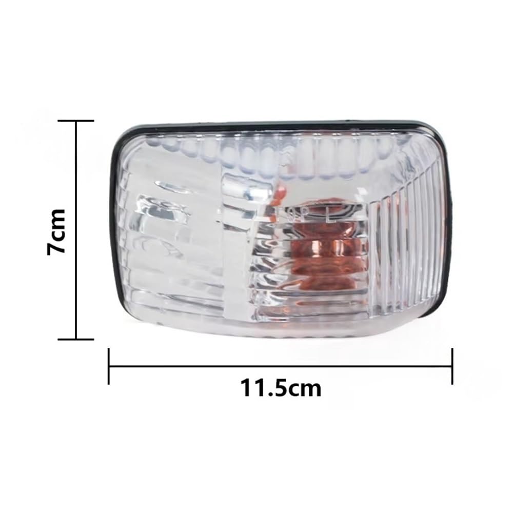 intermitentes laterales LED dinámicos Luz De Señal Giro, Lateral Coche, Marcador, Lámpara Puerta 24V Para, Para Isuzu, Camión 700p(1 Left and 1 Right)