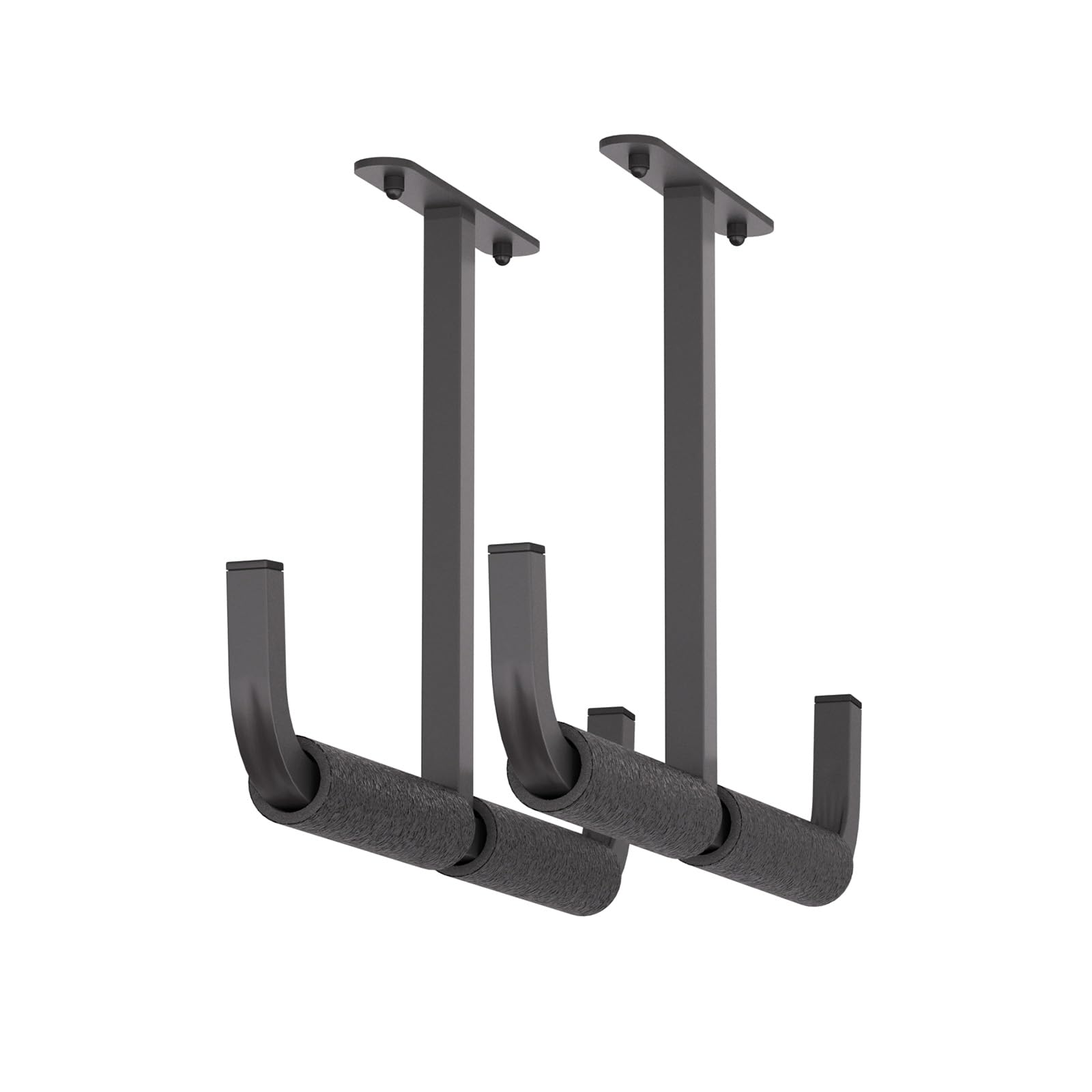 QLS Wall Hooks, Hanging Hooks, Ceiling Hooks, Garage Double for Ladder Angel Mounting Hooks, Ceiling Mounting - Image 3