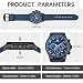 Imagen de BENYAR by Relojes Hombre Cronografo Analógico Impermeable Luminoso Reloj Hombre Regalo Elegante