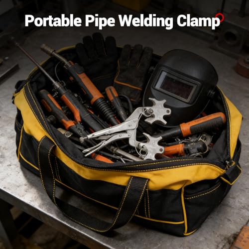 Pipe Welding Clamp Welder's 3rd Hand Portable Alignment Tool for Butt Welds by Imlevop - Image 5