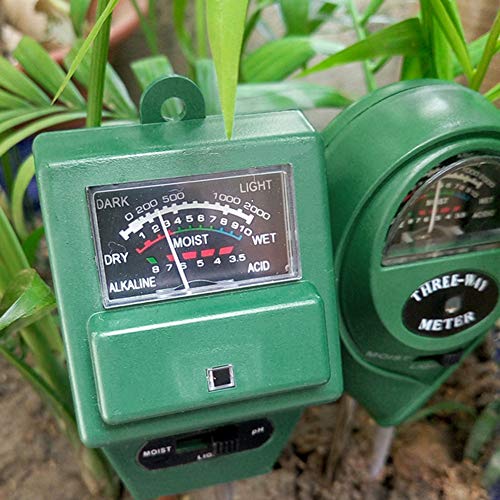 Electronic Digital Strong Magnetic Level Angle boa 3 in 1 PH Tester Soil Water Moisture Light Test Meter for Garden Plant Flower