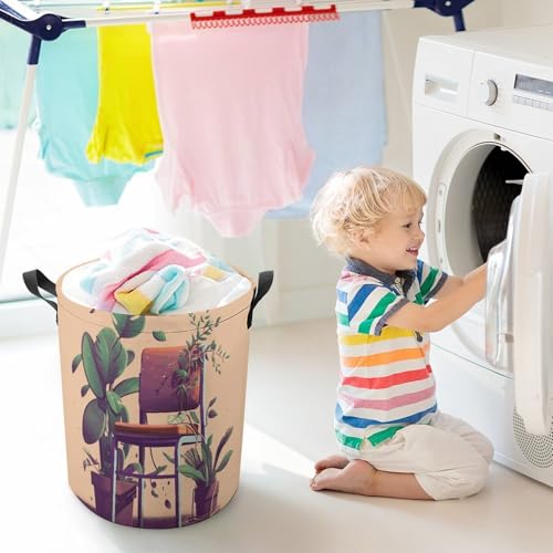 Panier à linge avec cordon de serrage pour éliminer le désordre et masquer les odeurs - 8
