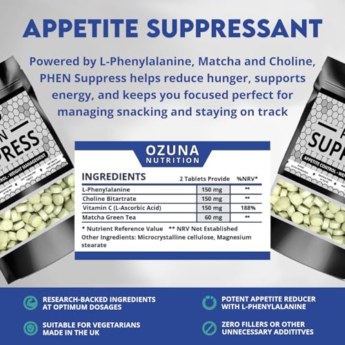 Extreme T6 Fat Burner Supplement & Phen Suppress Appetite Suppressant Bundle – Reduce Sugar Cravings - Fast Weight Loss & Appetite Reducer Pills - Made in The UK - Image 4