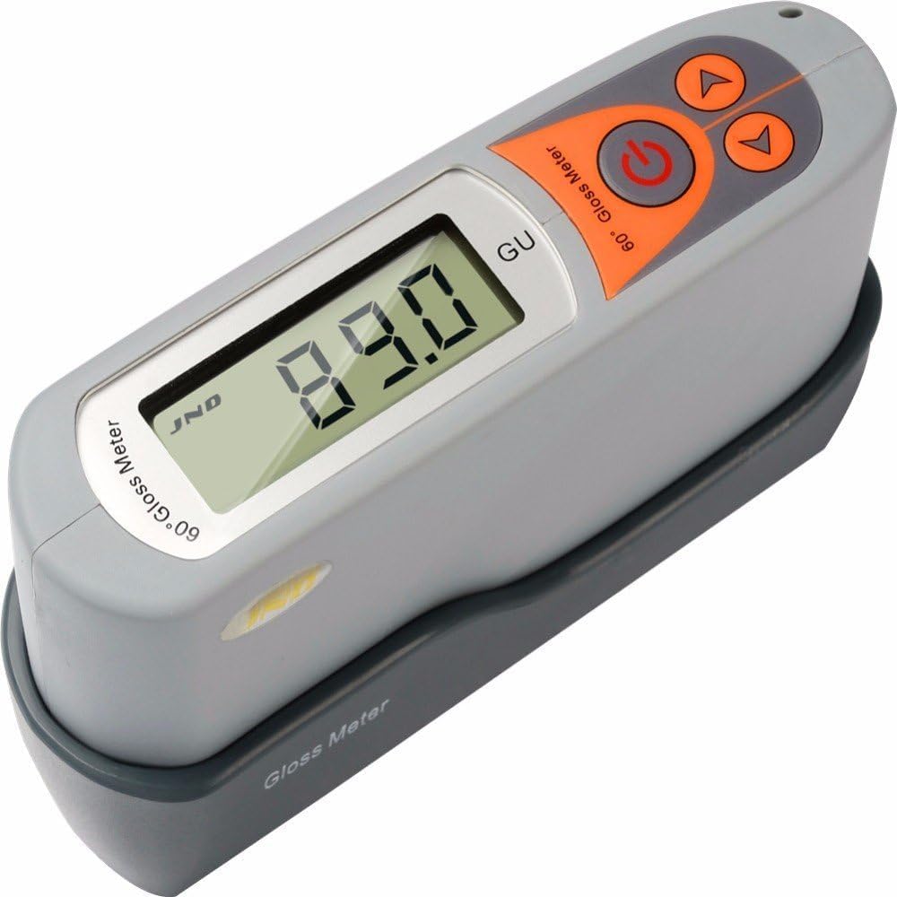 VTSYIQI Gloss Meter Glossmeter 60 Degree Glarimeter with Large Range 0~199.9GU 200~1999GU for Metal Surface Polishing Glossiness Brightness Tester