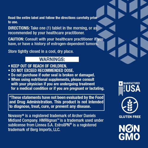 Life Extension Estrogen For Women - For Healthy Estrogen Metabolism - Helps Relieve Discomforts Of Menopause - Plant Based Estrogen Supplement - Gluten Free, Non-Gmo - 30 Vegetarian Tablets #TOP2