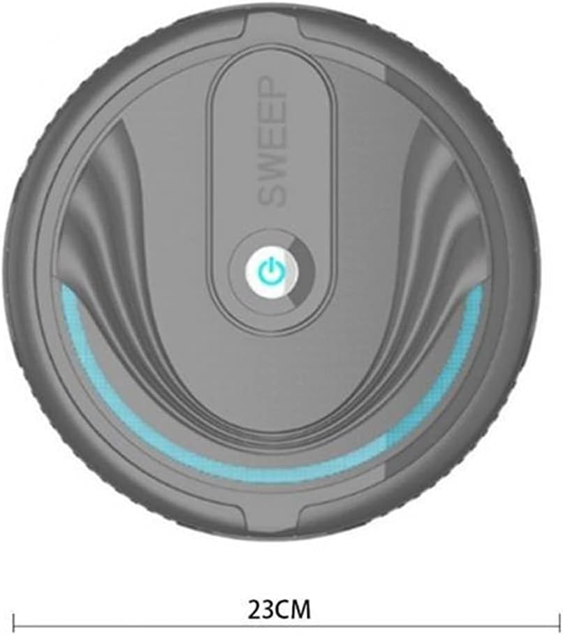 Smart Floor Robotic Cleaning Vacuum Auto Sweeping Cleaner Robot Sweeper Floor Sweeping Dust Catcher Home Cleaning Home Cleaner (Color : Black)