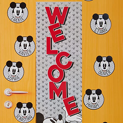 Eureka Disney Retro Mickey Mouse Paper Cut-Out Classroom Decorations for Teachers, 36 Pieces - image 4