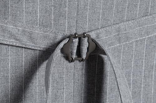 Men's Suit Vest Spring Fall British Style Button Striped Casual Slim Fit Vest Waistcoat for men3